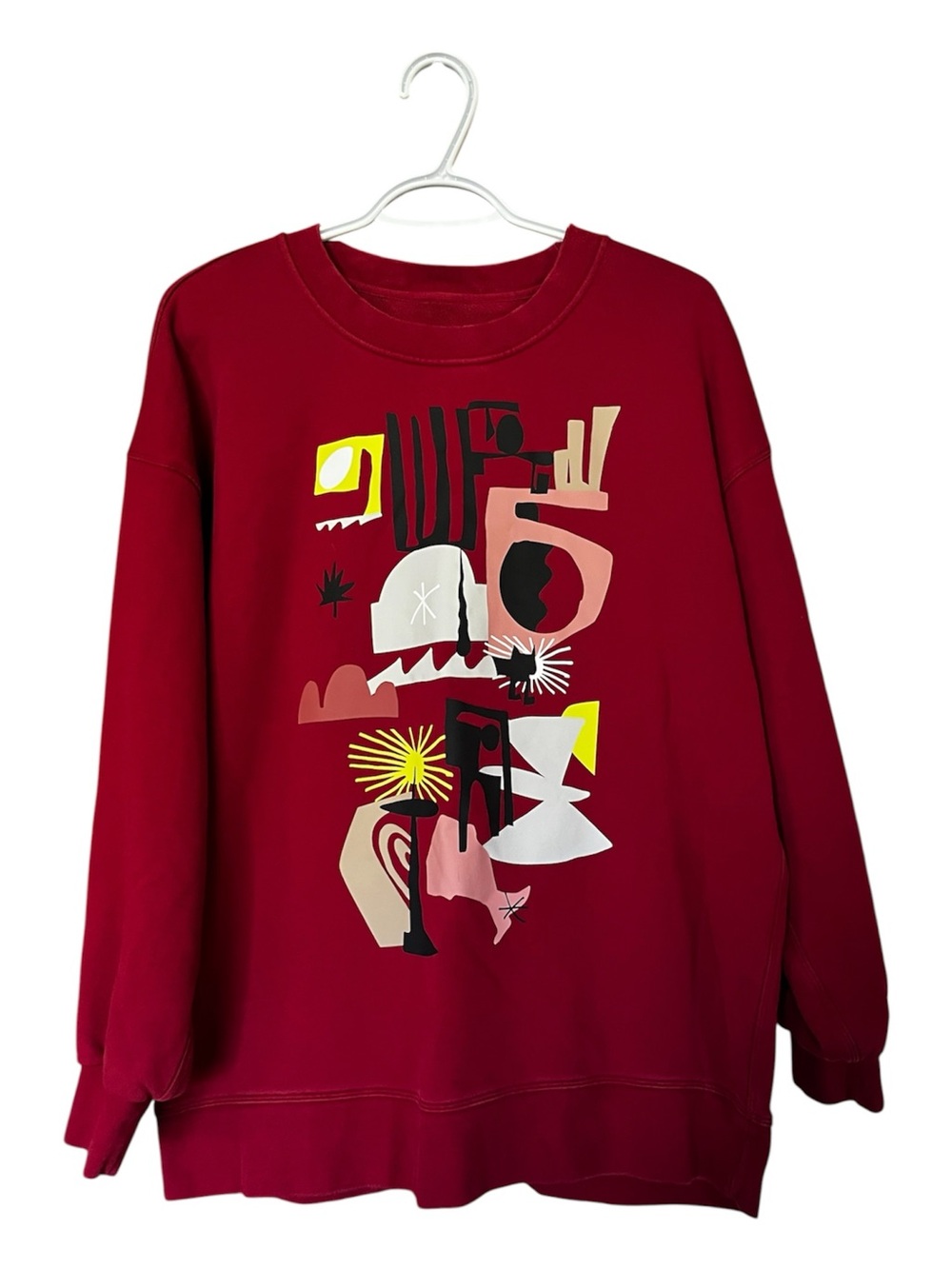 Size 10 Lululemon Special Edition Oversized Crew Neck Sweatshit - Picture 3 of 3